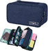 AIBEARTY Portable Waterproof Underwear Storage Bag Travel Bra Organizer Lingerie Socks Toiletry Bag Layer Cosmetic Pouch for Women Men...