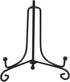 Health Gear 1 pcs 4" - 12" Black Plate Stands for Display for Bowls, Plate Holder Display Stand, Easel to Hold Pictures for Plates, Photo Frames, ...