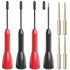 Goupchn Test Probe Set 4PCS 600V/10A Non-Destructive Back Probes and 4PCS Gold-Plated Precision Sharp Probes for 2mm Multimeter Leads Electrical T...