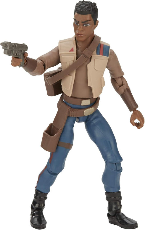 STAR WARS Galaxy of Adventures The Rise of Skywalker Finn 5"-Scale Action Figure Toy with Fun Blaster Action Movement...