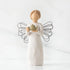 Willow Tree Angel of The Kitchen, Warm Comfort Between Friends, Angel Holds teapot as Welcoming Gesture, A Gift to Celebrate Supportive Friendship...