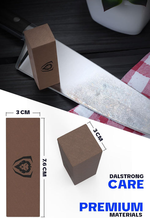 Dalstrong Premium Rust Remover & Eraser - Knife Maintenance and Care - For Knives, Scissors, Stainless Steel Pots and Pans, Whetstones - Sharp Pol...