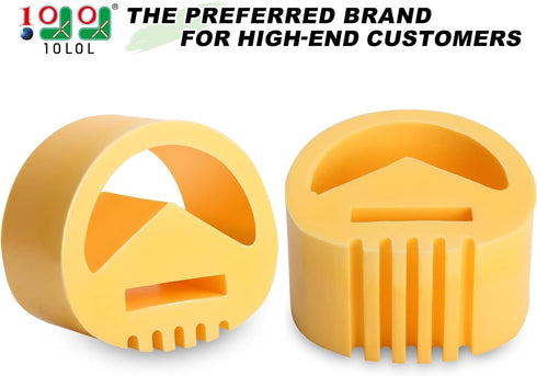 10L0L 2 Pack Motor Mount Vibration Dampener Engine Snubber for Club Car DS Gas 1984-up and Precedent Gas 2004-up Golf Cart, Replace OEM 1012164 10...