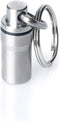 GUS Mini Pill Fob, Made in USA, Stainless Steel Keychain Pill Holder, Emergency Aspirin Holder, Compact Design...