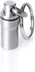 GUS Mini Pill Fob, Made in USA, Stainless Steel Keychain Pill Holder, Emergency Aspirin Holder, Compact Design...