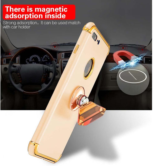 Compatible for iPhone 8 Plus Case, Ultra Slim Flexible Matte Cover Case for iPhone 8 Plus (Gold)...