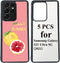 5PCS Sublimation Blanks Phone Case Compatible with Samsung Galaxy S21 Ultra 5G (2021),2 in 1 2D Soft Rubber TPU Blank DIY Customize Phone Case Cov...