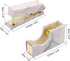 PATIKIL Stapler and Tape Dispenser Set, 1 Set Cute Stapler Tape Dispenser Desk Weighted Marble Tape Cutter Heavy for Tape Office Women Desktop, Go...