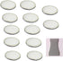 HRTSELEC 12 PCS 20MM Ceramics Discs Ultrasonic Mist Maker Fogger Replacement Disk for Humidifier...
