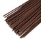 60 Pack Floral Stems Wire for Paper Flower 2 Gauge Brown Flower Stems for Crochet Projects 16 Inch Artificial Brown Crafts Wire Wreath Making Supp...