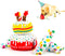 Dog Birthday Toy, Dog Birthday Cake Toy, Dog Birthday Gifts, Squeaky Plush Birthday Dog Toys for Small Medium and Large Dogs...