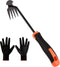Weed Removal Tool, Portable Garden Weeder Tool?2024 New Manganese Steel Weed Puller Tool with Rubber Handle for Vegetable Gardening Garden Yard Fa...