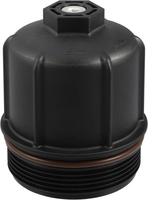 Engine Oil Filter Housing Cover Cap 079115433C for Audi A8 S6 S7 S8 4.0L V8 2013-2018 Plastic Black...