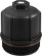 Engine Oil Filter Housing Cover Cap 079115433C for Audi A8 S6 S7 S8 4.0L V8 2013-2018 Plastic Black...