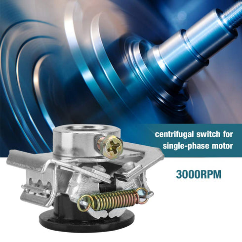 16mm Shaft Diameter and 3000RPM, Durable Electric Motor Centrifugal Switch, Lightweight Centrifugal Switch, for Electric Motor Stitching Machinery...