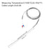 MECCANIXITY K Type Thermocouple Temperature Sensor Probe 1.5x200mm 6.6ft Wire 0 to 1000°C(32 to 1832°F) Stainless Steel...