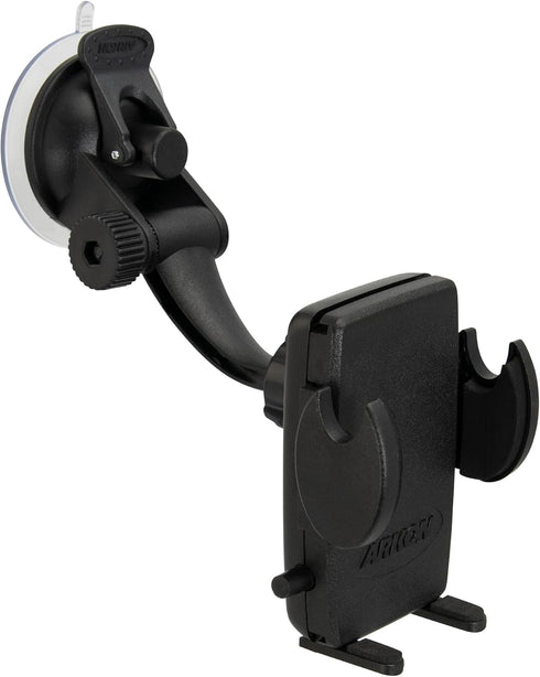 ARKON Windshield and Dash Car Phone Holder Mount for iPhone X 8 7 6S 6 Plus 8 7 6S 6 Galaxy Note Retail Black (SM415)...