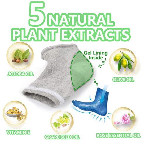Plantar Fasciitis Treatment, Heel Pain Relief Protectors Foot Inserts Heel Socks for Achilles Tendonitis Tendon, Spurs, Fascia Support, Sore Feet,...