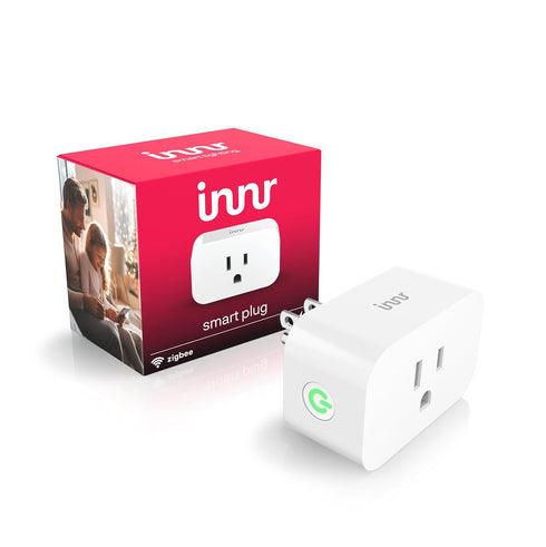 Innr Zigbee Smart Plug, Smart Outlet, Works with Philips Hue*, Google Home, and SmartThings, Smart Plugs That Work with Alexa, 1-Pack......