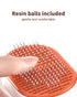 Self Cleaning Brush, Dog Hair Grooming Brush with Stainless Rubber...