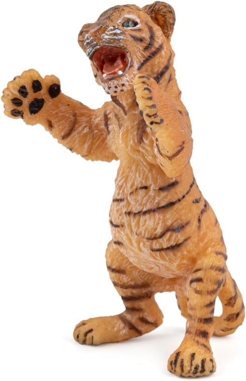 Papo -hand-painted - figurine -Wild animal kingdom - Standing Tiger Cub -50269 -Collectible - For Children - Suitable for Boys and Girls- From 3 y...