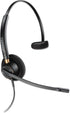 Poly - EncorePro 510 QD Wired Headset (Plantronics) - Works with Poly Call Center Digital Adapters - Acoustic Hearing Protection - Mono (Single-Ea...