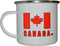 Rogue River Tactical Canadian Flag Camp Mug Enamel Camping Coffee Cup Gift Canada Maple Leaf CA Camping Gear...