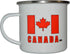 Rogue River Tactical Canadian Flag Camp Mug Enamel Camping Coffee Cup Gift Canada Maple Leaf CA Camping Gear...