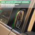 Car Auxiliary Blind Spot Mirror for B Pillar, Car Side View Mirror Adjustable for Rear Seat, Car Blind Spot Rearview Mirror Help Passengers Get Of...