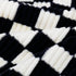 Baby Lovey Blanket for Boys Girls Super Soft Checkerboard Gingham with Minky Dot Fabric Backing Penguin Stuffed Animal Lovely Snuggle Toy Black 14...