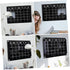 STOBOK 1 Set Erasable Message Board Wall Sticker Decor Office Decor Wall Mounted Erasable Board Chore Chart Memo Boards Calendar Whiteboard Memo B...