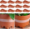 12Pcs Potted Plant Stand,Invisible Flower Pot Risers,Plastic Pot Feet Triangle Flower Planter,for Indoor And Outdoor Plant Pots...