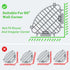 Corner Shower Caddy with Suction Cups and 3M Adhesive Mounting Discs for Porous Surfaces - Stainless Steel Basket for Bathroom Storage (Chrome)...