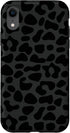 iPhone XR Black leopard print case for women cheetah protective phone Case...