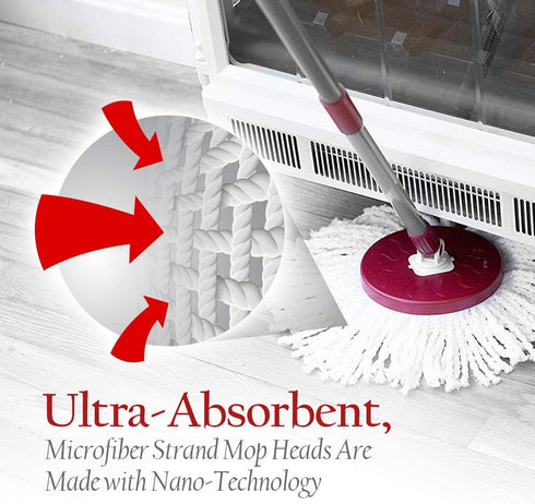 Fuller Brush Microfiber Refill Mop Head...