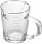 150ml Glass Measuring Cup Double Spouts Espresso Cup Shot Glass Heat-Resistant Handle Transparent Scale Ounce Measure Jugs Mixing Mug for Bar Part...