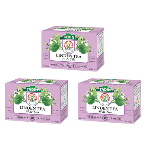 Tadin Tila Herbal Tea, Linden 24 ea ( Pack of 3 )...