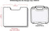 ArtBin 6978AB Magnetic Die Storage Case with 3 Magnetic Die Sheets, Portable Paper Craft & Die Organizer with Handle, Translucent...