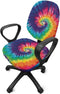 Office Chair Cover with Elastic Band Removable Protective Slipcover Universal Desk Chair Covers Rotating Chair High Elastic Fabric Armchair Slipco...