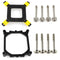 ZRM&E Desktop Computer Snap CPU Heat Sink Bracket 115X 1366 CPU Heatsink Mounting Bracket Holder Base Backplate Kit 2011 for Motherboard...