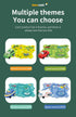 25PCS Puzzle Racer Kids Car Track Set, Space Jigsaw Puzzle Racer Car Track Set Puzzle Track Car Play Set Preschool Gifts for Kids Christmas Birthd...