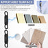 12 Pack Magnetic Pen Pencil Holder with Magnet Sheet,Silicone Magnetic Pen Holder,Flexible Pencil Holder for Refrigerator, Whiteboards,Desk Access...