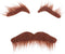 TINKSKY Novelty Costumes Self Adhesive Fake Eyebrows Beard Moustache Kit Facial Hair Cosplay Props Disguise Decoration for Masquerade Costume Part...