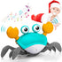 Crawling Crab Baby Toys Infant - Tumble Time Toy Gift Baby Boys and Girls 0-6 6-12 Learning to Crawl 9-12 12-18 Toddlers 36 Months Old Music Devel...
