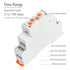 Baomain Asymmetric Cycler Time Relay, 16A SPDT, Repeat Cycle Time Relay for Room Ventilation,Cyclic Dehumidification TBT7-R1 (1-SPDT, 12-240VAC/DC...
