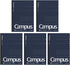 KOKUYO Campus Pre-Dotted Notebook, A5-dotted 6 mm Rule - 30 Lines X 50 Sheets - 100 Pages, Pack of 5 Dark Blue...