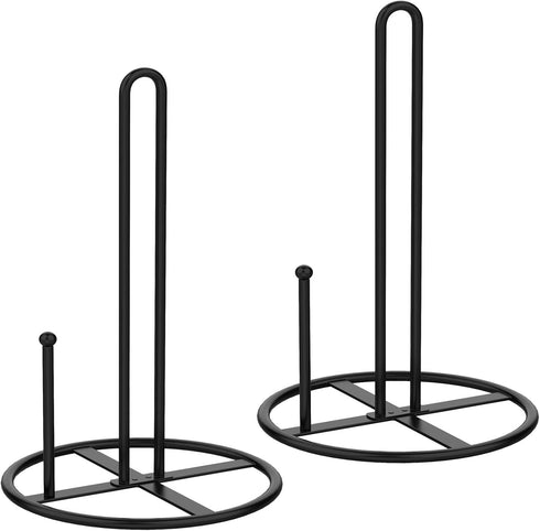 2 Pack Paper Towel Holder-Paper Towel Holder Countertop,Standing Paper Towel Holders...