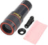 Telephoto Cell Phone Camera Lens 12X Telescopic Lens, Universal Clip On Telescopic Focusing Cell Phone Camera Lens for Mobile Phone Tablet, Cell P...