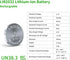 EEMB 10PCS LIR2032 Rechargeable Battery 3.7V Lithium-ion Coin Button Cell Batteries 45mAh 2032 Rechargeable Battery...