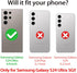 5PCS Phone Case for Samsung Galaxy S24 Ultra Sublimation Blank Case,Soft Anti-Slip Rubber+ Blanks Printable Aluminum Anti-Scratch Anti-Drop Bumper...